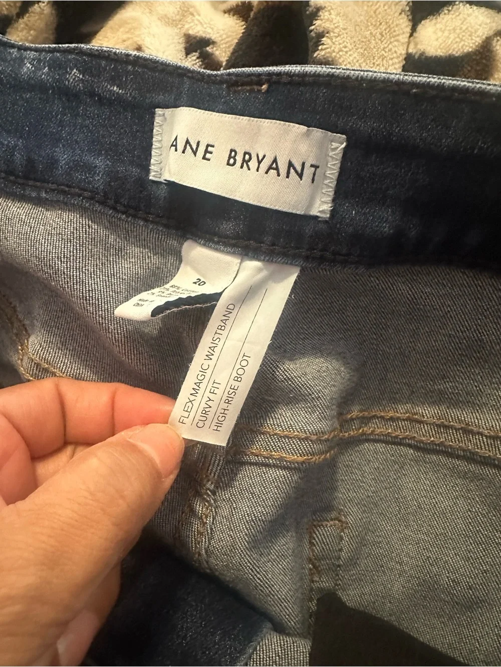 Lane Bryant high rise bootcut curvy fit jeans women’s 20